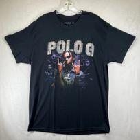 Polo G Raperio Rap Marškinėliai Suaugusiems XL Juodi Hip Hop Grupės Marškinėliai Priekyje Grafika S gray
