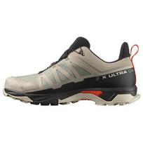 Salomon X Ultra 4 GORE-TEX Vintage Khaki Black Men Sneakers Grey Cherry-Tomato L41731400 40⅔