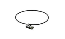 phiten RAKUWA Necklace EXTREME Dog Tag Black 45cm [Uses Phiten 45cm juoda
