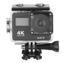 4K Touchscreen Action Camera WiFi Dual Screen 12MP Ultra HD 30M Waterproof DV Sports Camcorder 170 Degree Wide Angle Lens juoda