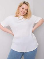 BASIC FEEL GOOD Stella moteriška palaidinė – Balta – 3XL