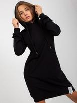 RELEVANCE Sweatshirtkleid moteriška tunika – Juoda – ONE SIZE