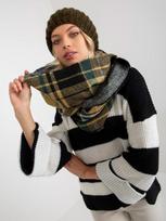 moteriška kaklo mova ATKM1402 – Juoda / smėlio – ONE SIZE