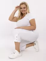 New Fashion moteriškos kelnės ATSP845 – Balta – 48