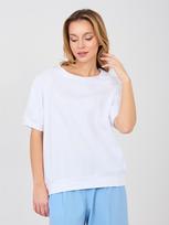 RUE PARIS moteriška palaidinė RVBZA1184 – Balta – L/XL