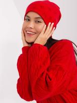 Wool Fashion Italia moteriška kepurė ATCZ2325 – Raudona – ONE SIZE