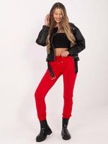 BASIC FEEL GOOD moteriškos sportinės kelnės RVDR5040 – Raudona – S