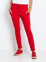 BASIC FEEL GOOD moteriškos sportinės kelnės RVDR3698 – Raudona – XS