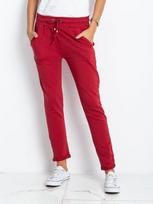 BASIC FEEL GOOD moteriškos sportinės kelnės RVDR3698 – Bordo – XS