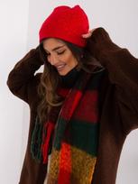 Wool Fashion Italia moteriška kepurė ATCZ23250 – Raudona – ONE SIZE