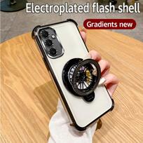 for Honor 400 Lite Shockproof Rotate Gyro Holder Magnetic Case on for Honor 400 Lite Honor400 Honor 400 Pro Bracket Clear Cover Honor 400 (Global) juoda