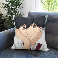 POPULAR Aoo Haru Ridee Cushion Cover Comfortable Reversible Pillow Cover Ideal for Car Sofa Bedroom & Beyond 30cmx30cm gray