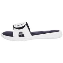 Under Armour Ignite Vii Sandals Black/White Women's 1287319-100 40.5 white