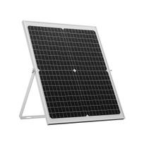 30W 12V Solar Panel Battery Charger, Solar Battery Trickle Charger Maintainer with Intelligent MPPT Controller & Adjustable Mount Bracket, IP67