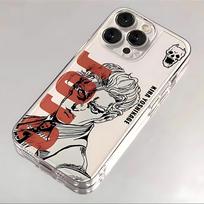 JoJo's Bizarre Adventure Phone Case For Samsung A57 A07 A36 A26 A56 A16 A55 A35 A25 A15 A05 A54 A34 A24 A14 A53 Clear Back Cover Samsung A32 4G black