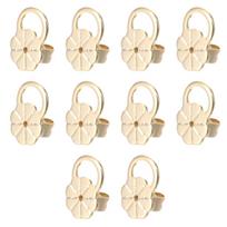 Flower Earring Lifter Backs Gold Earring Lifter Backs White Gold Copper Earring Backs Earring Stoppers For Droopy Ears auksas