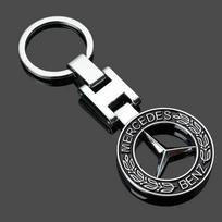 Metalinis automobilio emblemos raktų pakabukas Raktų žiedas Pakabukas Dekoracija Mercedes Benz AMG E S C A B klasėms GLE GLS CLS GLC CLA GLA GLK GLB C197 OT4 black