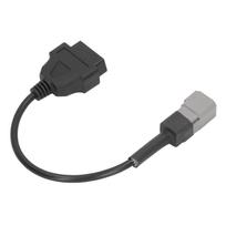6PIN į 16PIN diagnostikos kabelio adapterio pakeitimas CAN‑AM MOTO ATV UTV motociklui dviračiui black