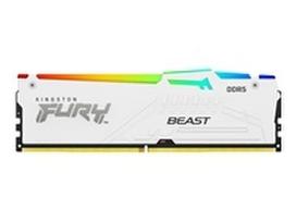 KINGSTON 32GB 6400MT/s DDR5 CL32 DIMM FURY Beast White RGB EXPO