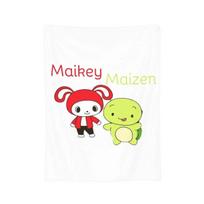 JJ MIKEY MAIZEN Antklodė Minkšta Šilta Flanelinė Mėtoma Antklodė Patalynė Lovai Svetainei Iškylai Kelionėms Namams Sofai 75x100cm (30x40inch) yellow