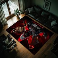 Game A-Assassin-s Creed Shadowss Small Carpet Bedside Kitchen Bath Living Home House Bedroom Floor Mat Doormat Rug Decoration 40cm x 60cm black