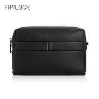 Fingerprint lock Men's clutch bag Business commuter anti-theft handbag New product Large capacity fashion high-end wallet juoda