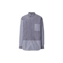 UNIQLO Jil Sander Collaboration Supima Cotton Loose Pointed Collar Shirt Men shirts Blue 436734-66 S gray
