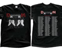 Depeche Mode Memento Mori World Tour 2023 T-Shirt – Iconic Synth-Pop Fan Apparel Unisex T-Shirt S black