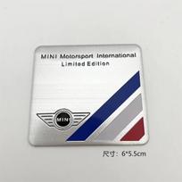 3D aliumininiai automobilio lipdukai Mini JCW S R53 R55 R56 R57 R60 F55 F56 Cooper automobilių stiliaus Automobilio kėbulo bagažinės lango emblema Ženklelis Lipdukas dymfu11