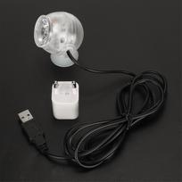 LED Žuvies Prožektorius IP68 Vandeniui Atsparus Panardinamas Žuvies Lempa Akvariumo Šviesa black