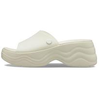 Crocs Non-Slip Breathable EVA Slide Sandals Women Sandals Bone-White 208182-2Y2 38-39 white