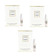 Chanel Coco Mademoiselle Intense Eau de Parfum 1.5ml Mėginukas Purškiklis Kelioninis Dydis 3pcs
