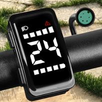 36V 48V Greičio matuoklio skydelis su jungtimi paspirtuko Ebike dalims white