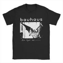 Bauhaus Vabalų Sparnai Bela Lugosi Miręs Marškinėliai Vyriški Medvilniniai Nuostabūs Marškinėliai Apvalia Kaklo Marškinėliai Trumpomis Rankovėmis Viršutiniai Drabužiai Suaugusiems S juoda