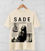 Sade Album Graphic Lyrics Black Unisex T-shirt S-5XL XL gray