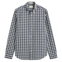 Marškiniai ilgomis rankovėmis vyrams, Žalia, Poplin check shirt