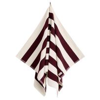 Vonios rankšluostis, Raudona, Striped Towel 70 x 140