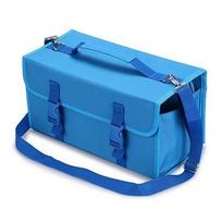 Permanent Paint Marker Sketch Markers Storage Bag 120 Slots Large Capacity Multilayer Marker Case with Shoulder Strap juoda