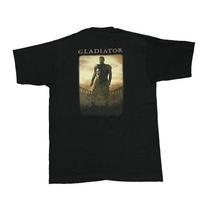 Vintage Movie Shirt Large Black Gladiator Promo Ridley Scott Russell Crowe Y2K XXXXL beige