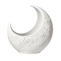 Star Relief Flower Pot Crescent Moon Planter, Artistic Plant Holder, Elegant Vine Texture for Indoor Outdoor Home Decor, Lovers Gift Shaped Planter balta