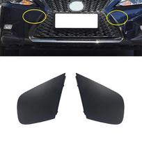2× Gruntuotas priekinio buferio vilkimo kilpos dangtelis priekabos kilpos dangtelis Lexus CT200h 2014-2017 black