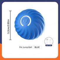 Smart Dog Toys Ball Electronic Interactive Pet Toy Moving Ball USB Automatic Moving Bouncing for Puppy Birthday gift Cat Product mėlyna