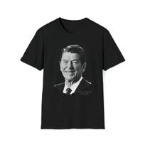 Ronald Regan T-Shirt 40th President 80's Republican GOP 40 USA America M white