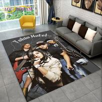 Tokio Hotel Roko Grupė Bill Kaulitz Kilimas Kilimėlis Namams Svetainei Miegamajam Sofai Durų Kilimėlis Dekoracija, Vaikų Plotas Kilimas Neslystantis Grindų Kilimėlis 40x60cm