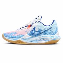 Nike Precision 6 Clear Sea Mambo Mid top Basketball Shoes Men's Sky Blue HV1796-141(Team942-) 44.5 white