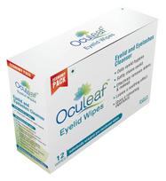 Waypham- Oculeaf Eyelid Wipes -Natural Tea Tree Oil, For Daily Eyelid & Eyelashes Hygiene, Itchy-Irritated- Digital Eye Strain-Makeup Remover Any Ti white
