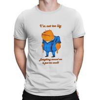 Grim Fandango Im Not Big T Shirt Graphic Unisexs Tees Summer Clothing Harajuku ONeck Tshirt S white