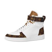 LOUIS VUITTON Lv Boombox High Top Sneakers White Women's 1A87Q2 40