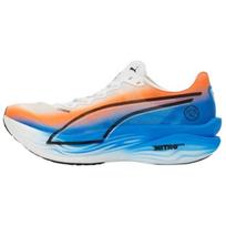 PUMA Deviate NITRO Elite 3 Lengvi Maratono Bėgimo Bateliai Moteriški Balti Oranžiniai Mėlyni 313421-01 36 blue