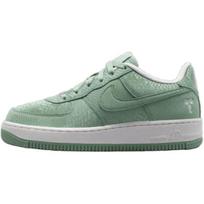 Nike x Kobe Bryant Air Force 1 Support Low top Kids' Skateboarding Shoes Green Unisex IO4610-005 35.5 gray
